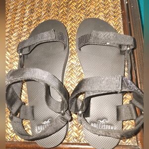 Hollister platform sandals